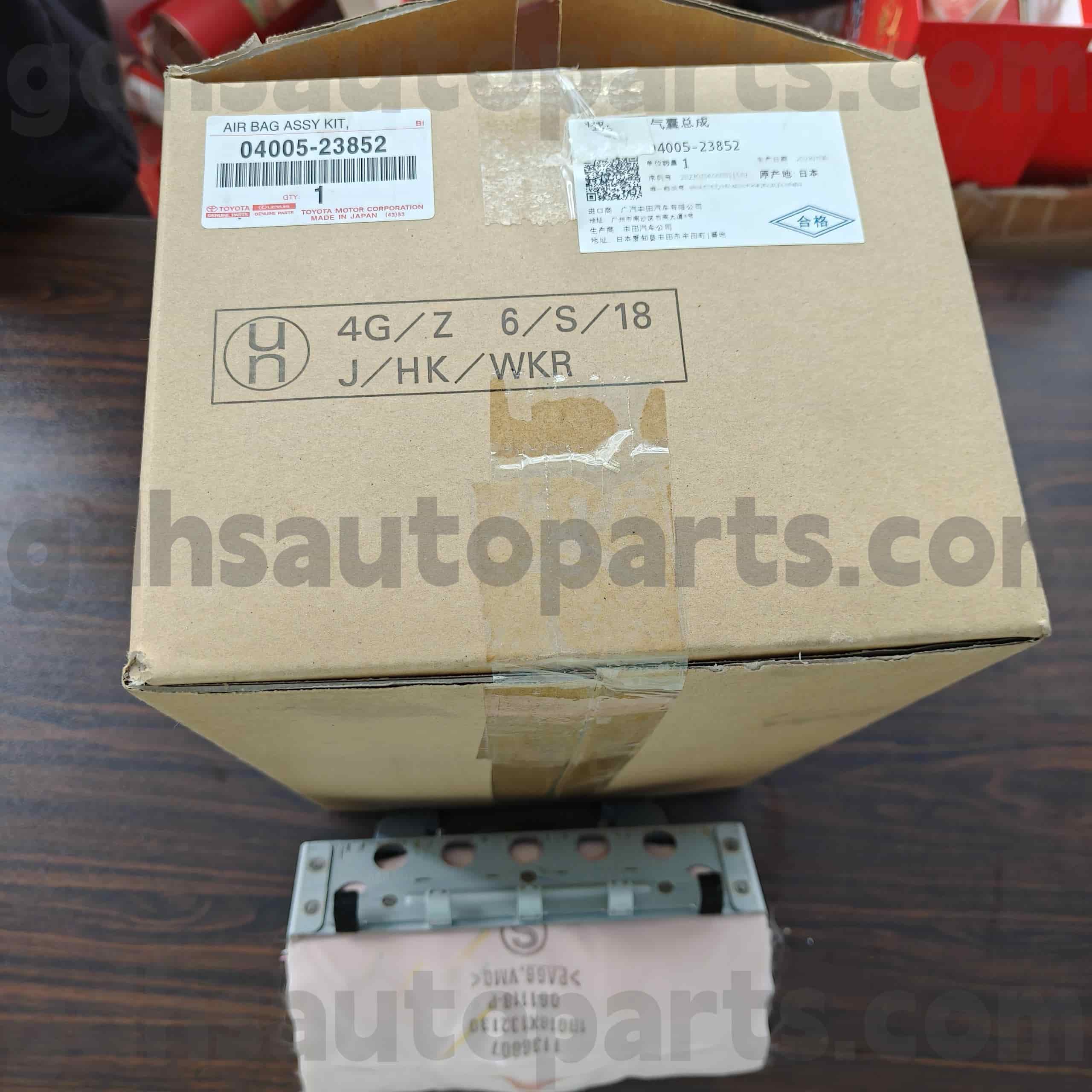 04005-23852 Toyota Bahagian Tulen Penumpang Airbag untuk Yaris