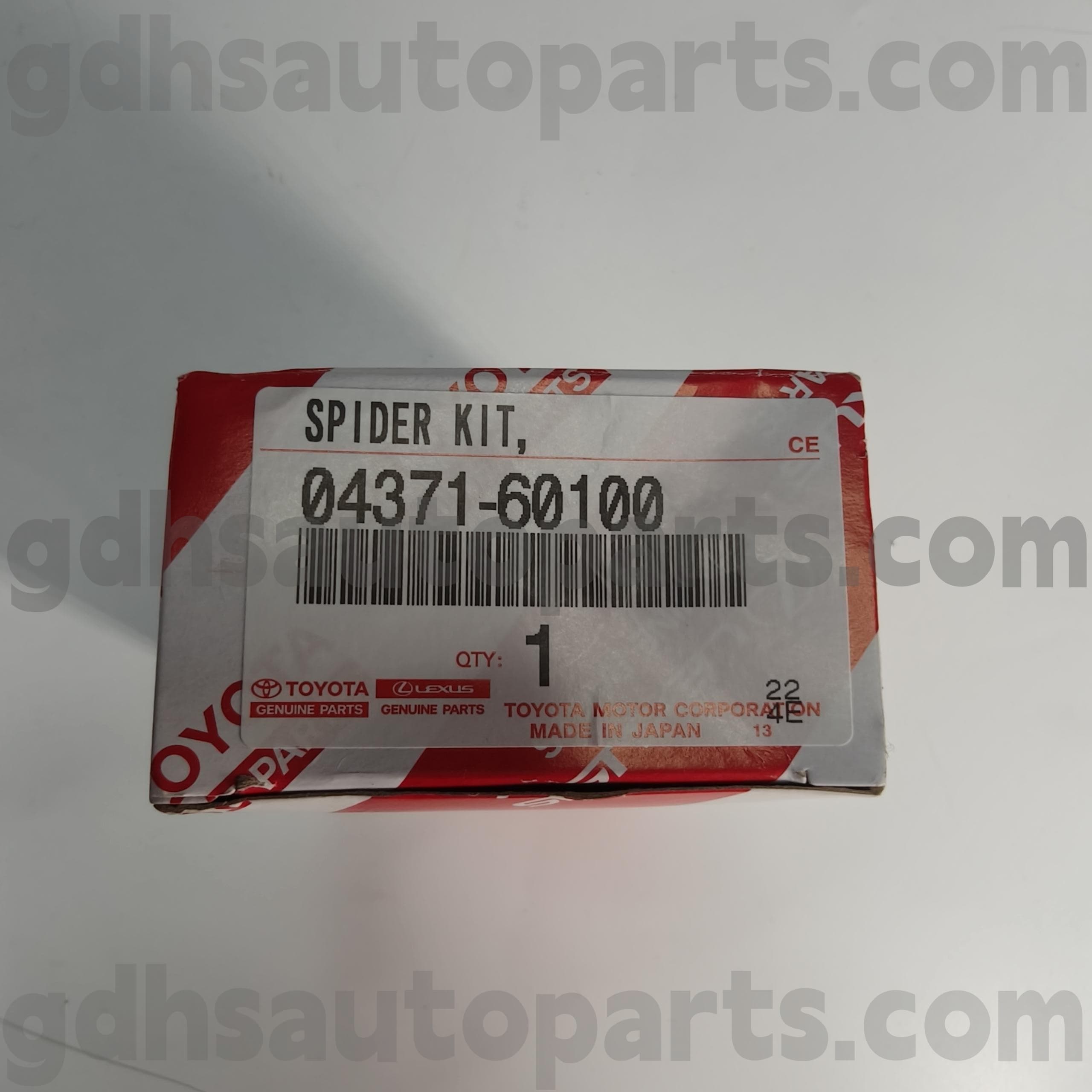 04371-60100 Toyota Bahagian Tulen Knuckle untuk Hilux, Crown Comfort Chassis no. GRN280 TRH213
