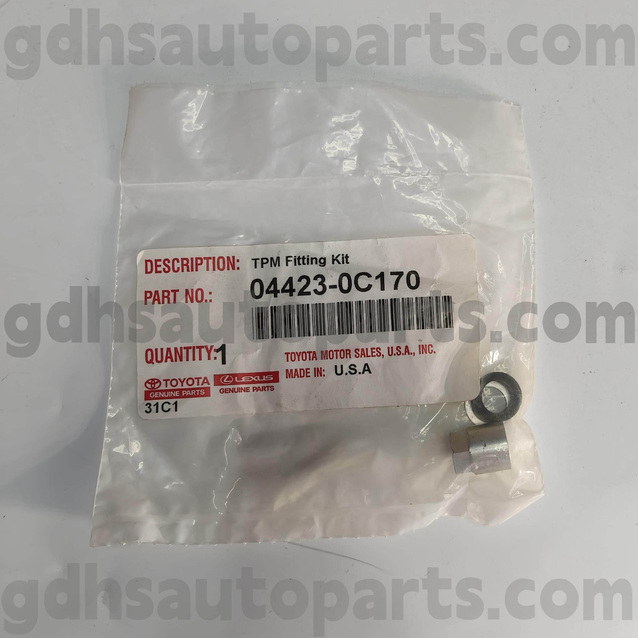 04423-0C170 TOYOTA BAHAGIAN TUJUH CAP STEM untuk Sienna, Highlander (NAP) Chassis no. GSL3#