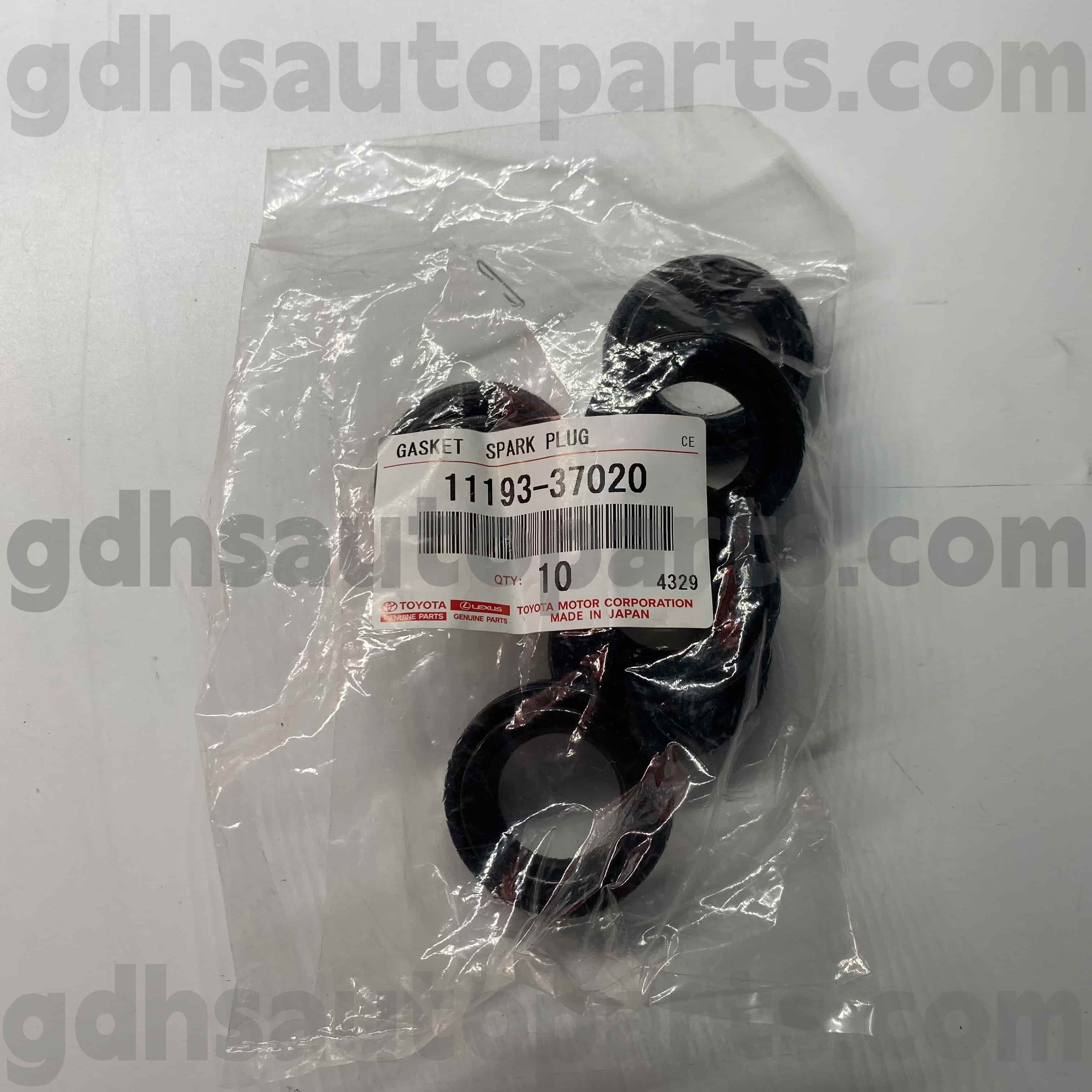 11193-37020 Toyota Bahagian tulen Spark Plug Rubber Ring untuk Corolla, Corolla, Model Baru Chassis no. ZRE120 ZRE152 ZSP9#