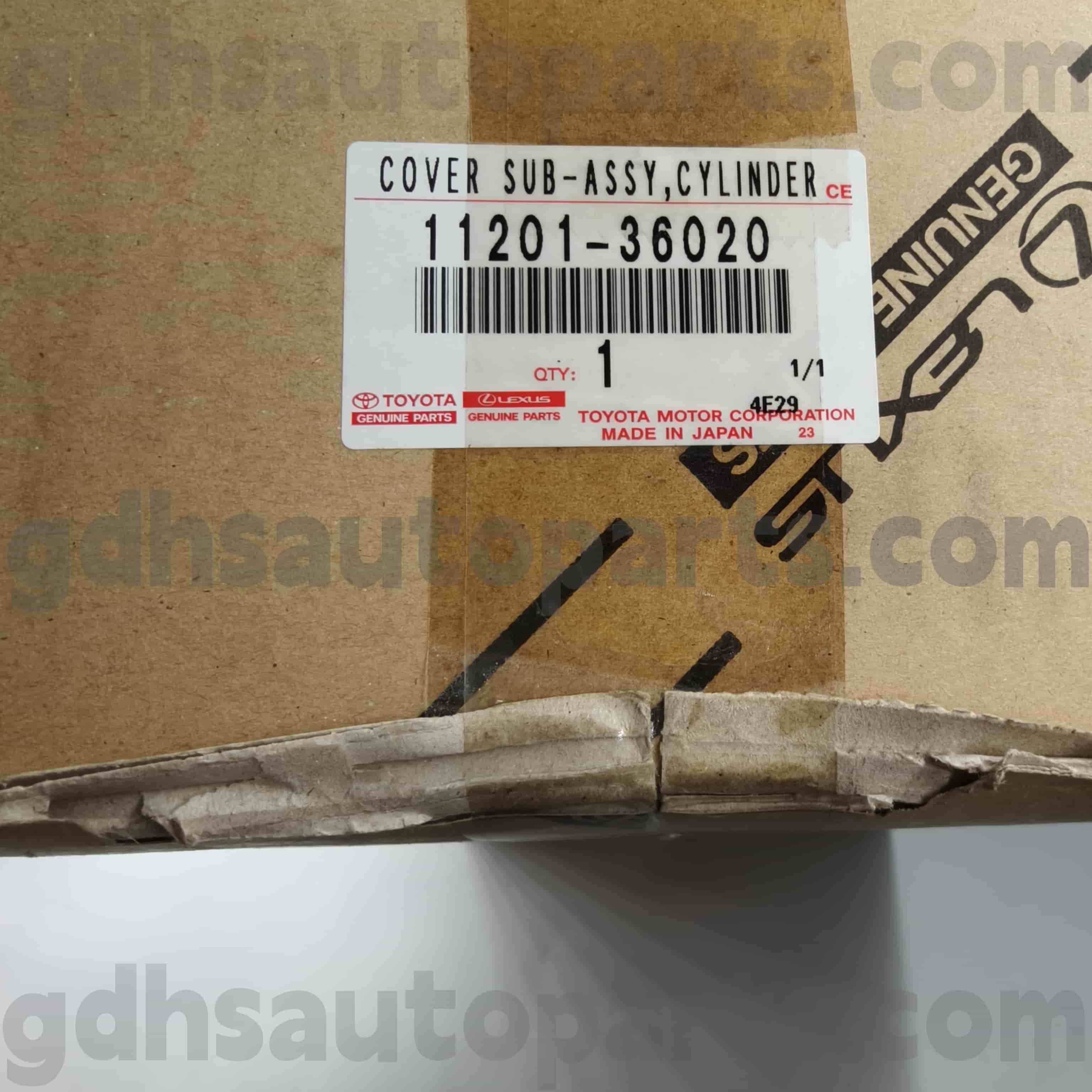 11201-36020 TOYOTA COVER BAHAGIAN JENIS UNTUK Harrier/Hybrid, RAV4, Lexus ES350/300H Chassis No.ayh30