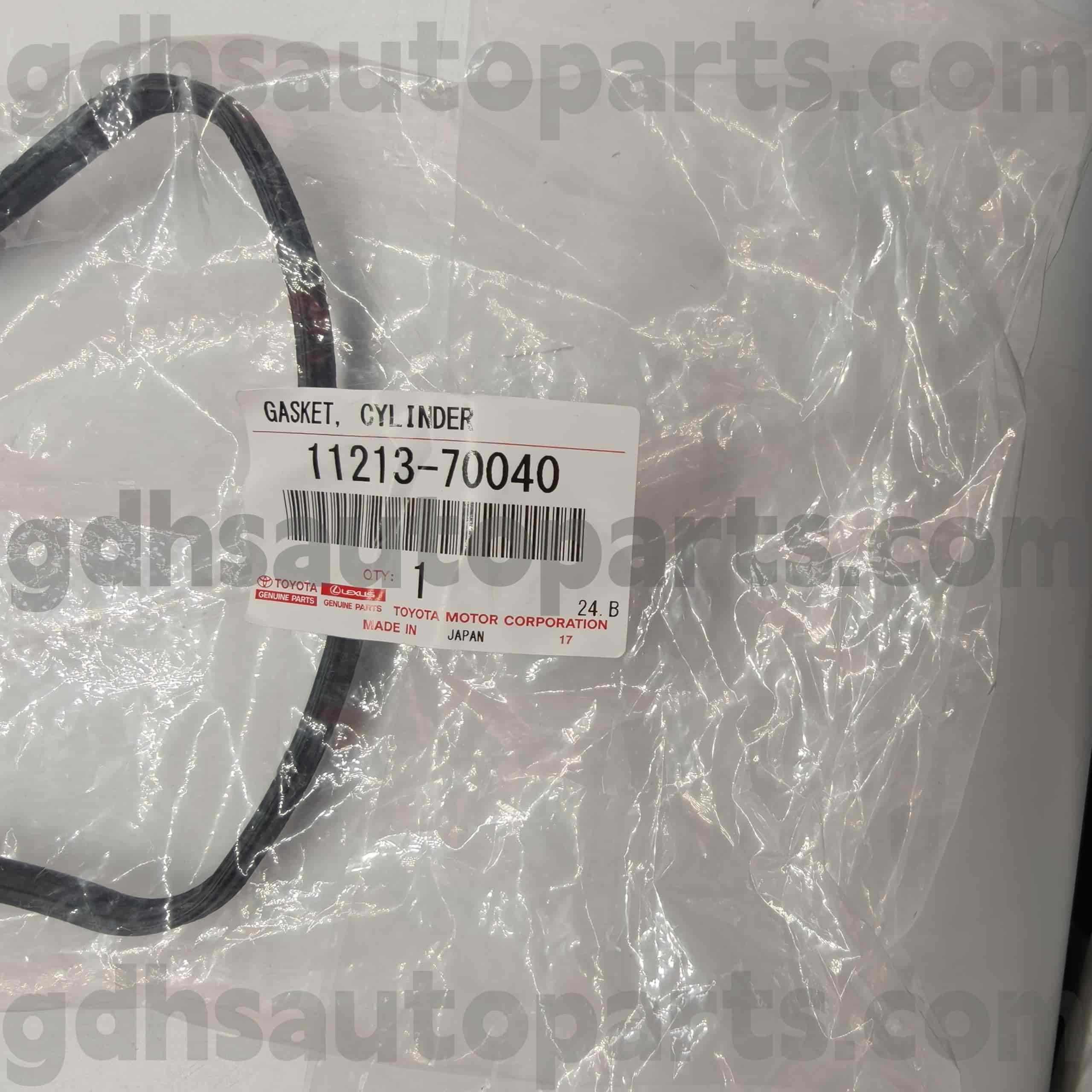 11213-70040 Gasket Penutup Injap Alat Ganti Tulen Toyota untuk CRSTA，CHASER，CROWN Chasis NO.1GFE GXE10