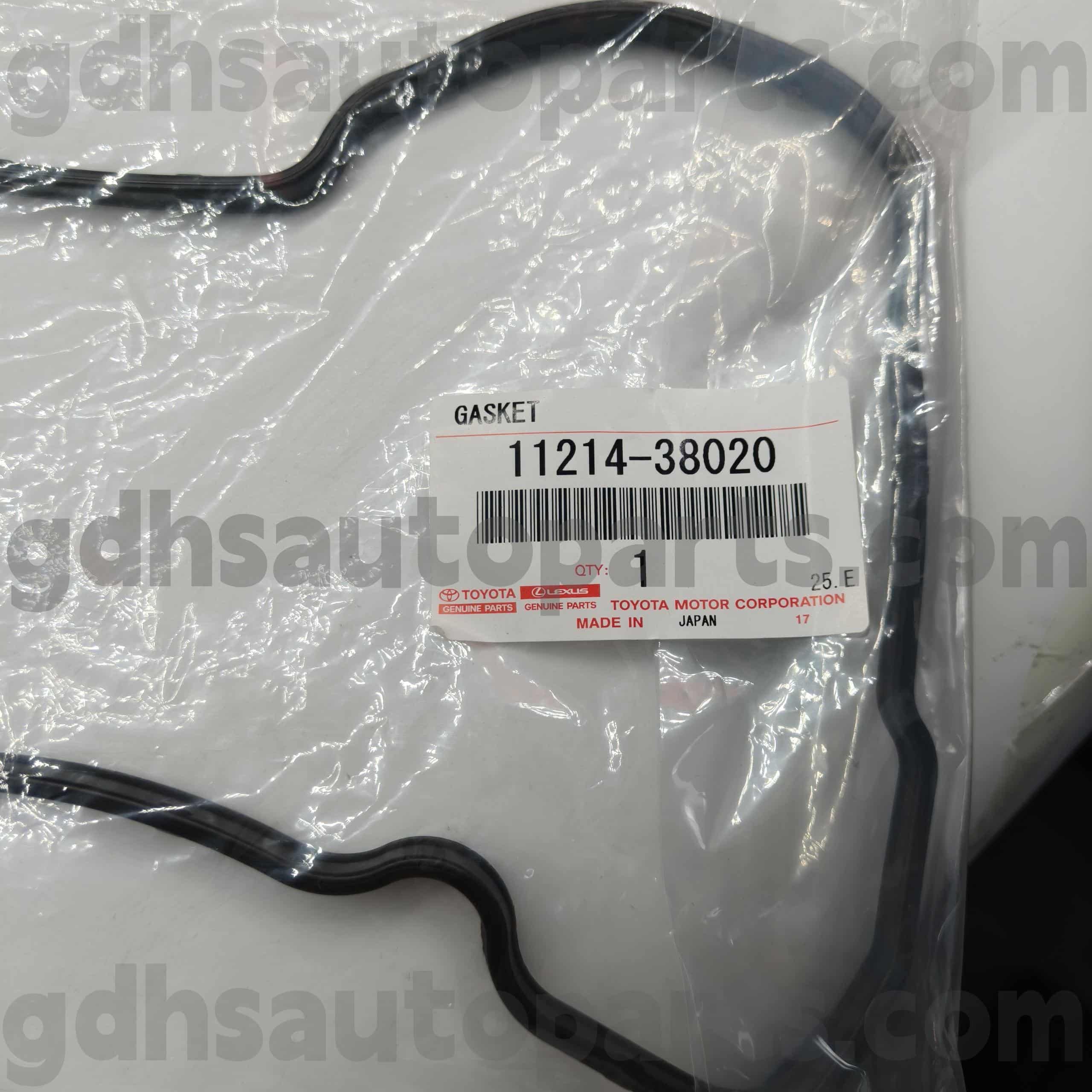 11214-38020 Gasket Penutup Injap Kiri Bahagian Tulen Toyota untuk LEXUS GS30/35/43/460 Casis NO.1URFE/USF4#/L