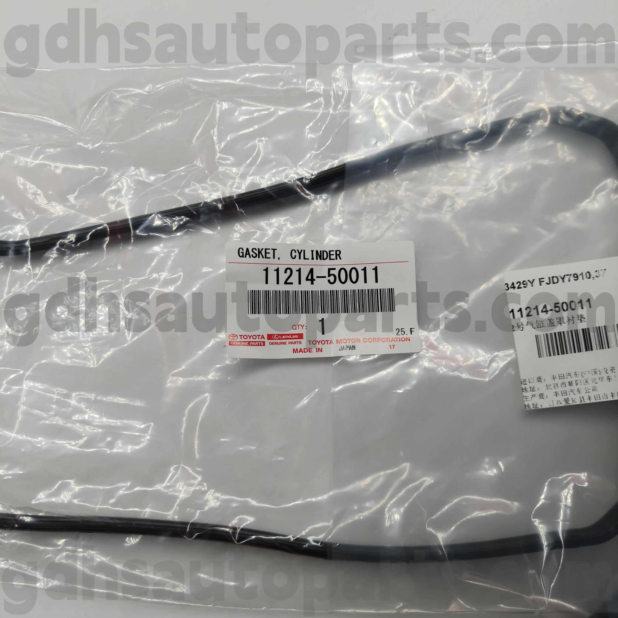 11214-50011 Gasket Penutup Injap Kiri Bahagian Tulen Toyota untuk LEXUS SC430 Casis NO.UZJ100 200 UCF