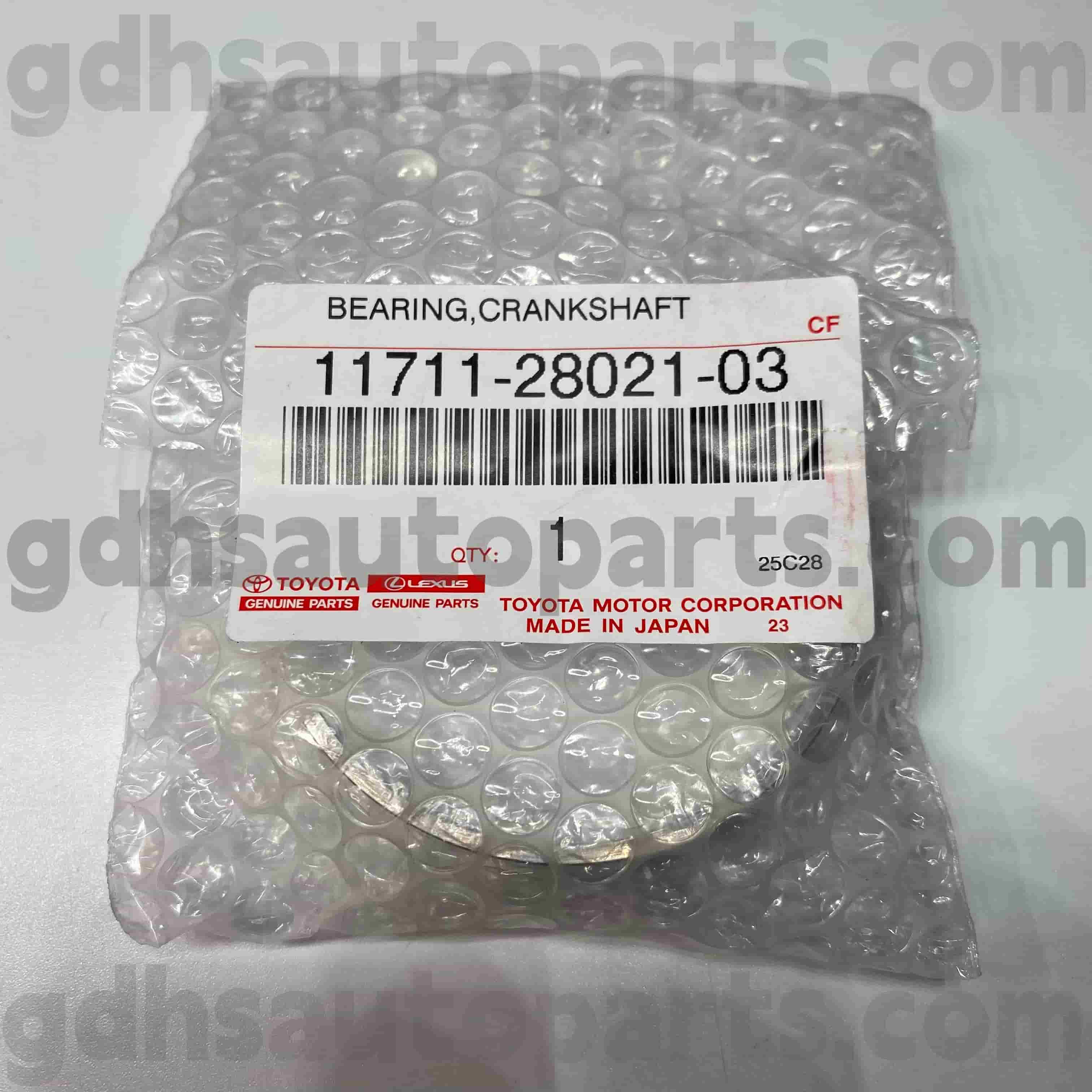 11711-28021-03 Galas Aci Engkol Bahagian Tulen Toyota untuk HARRIER, CAMRY, HARRIER Casis NO.ACV30 ACR30