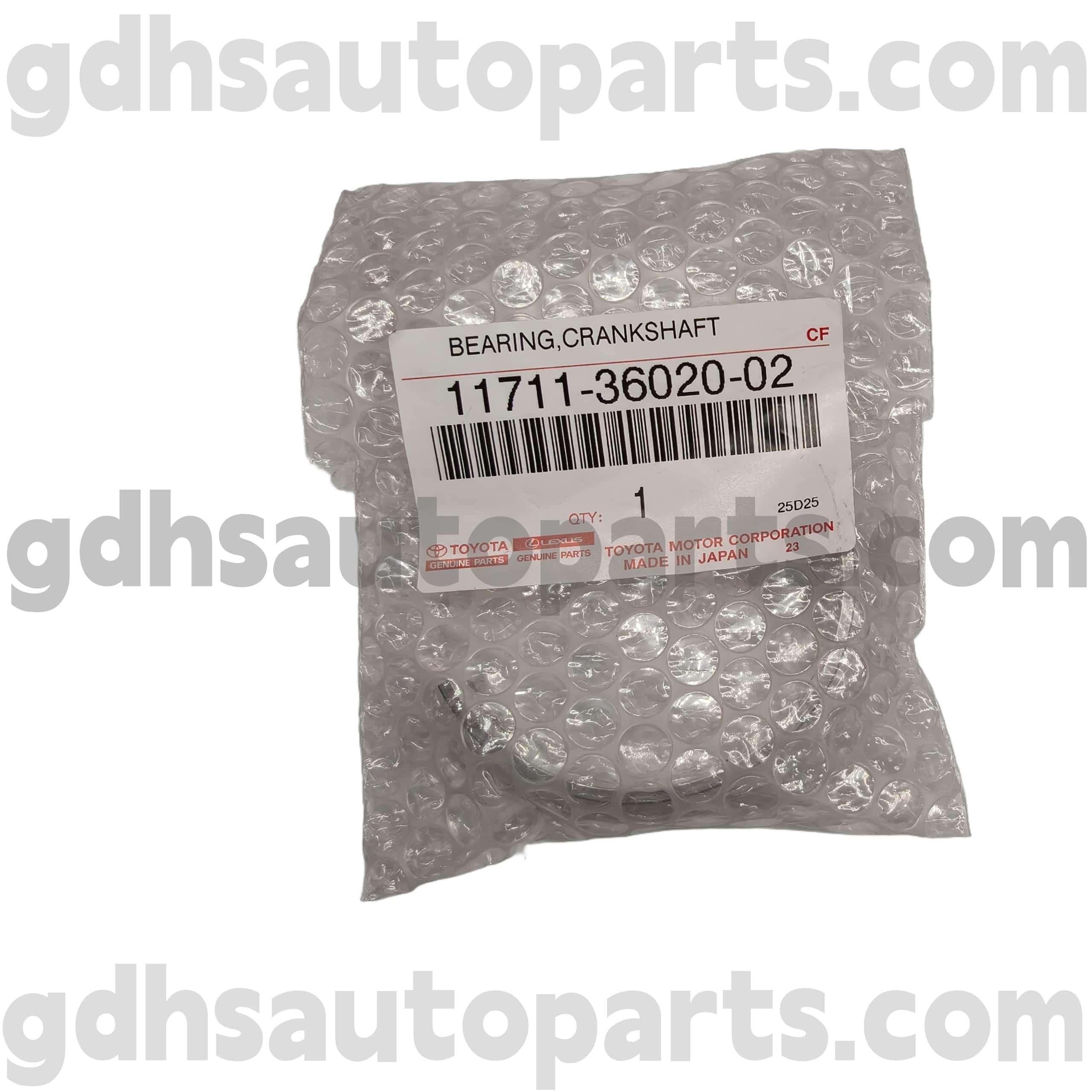 11711-36020-02 Galas Aci Engkol Bahagian Tulen Toyota untuk VENZA, SIENNA, CAMRY Chassis NO.ASU40