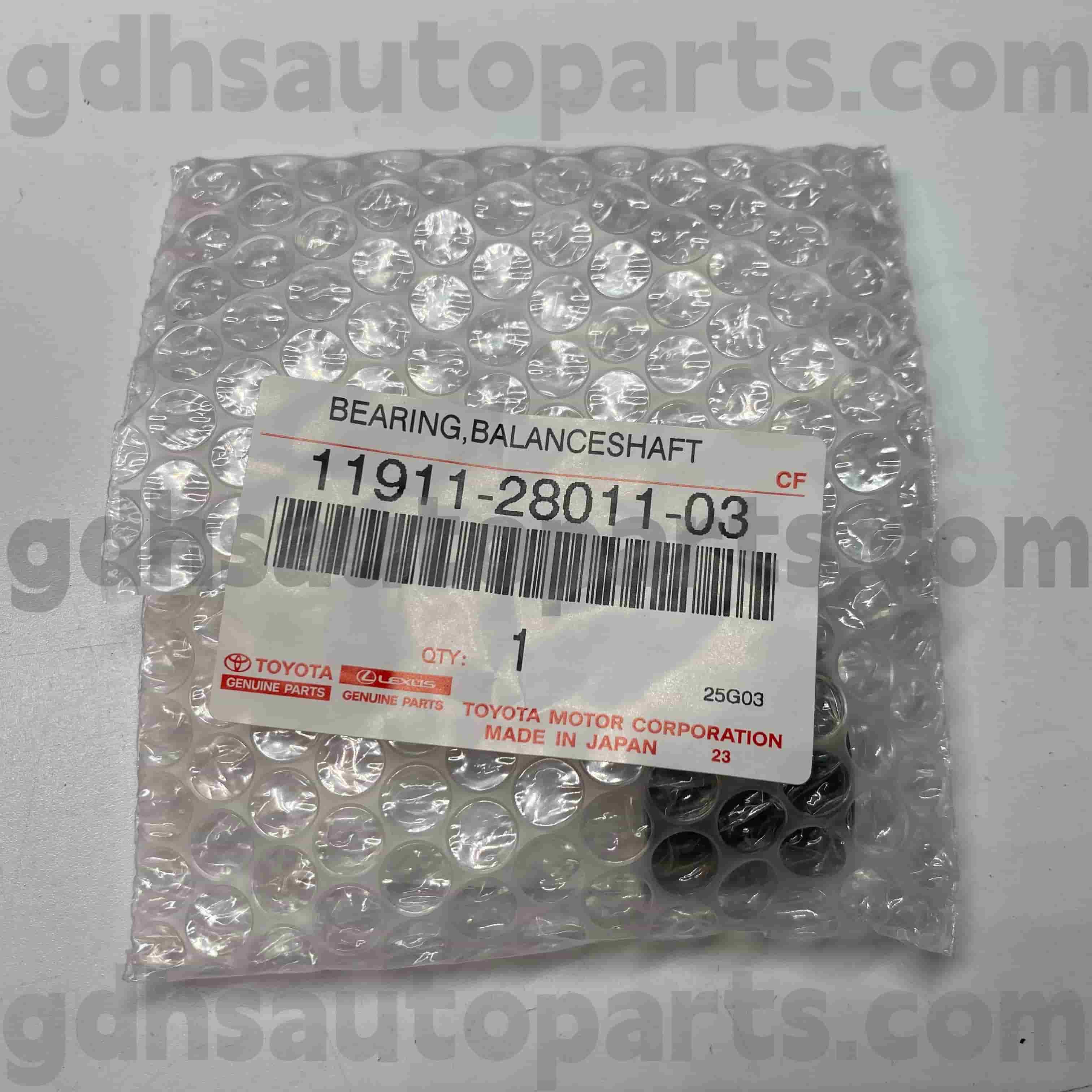 11911-28011-03 Galas Aci Imbangan Bahagian Tulen Toyota untuk ACV3# ACR30 Casis NO.2AZFXE AHV40 JPP