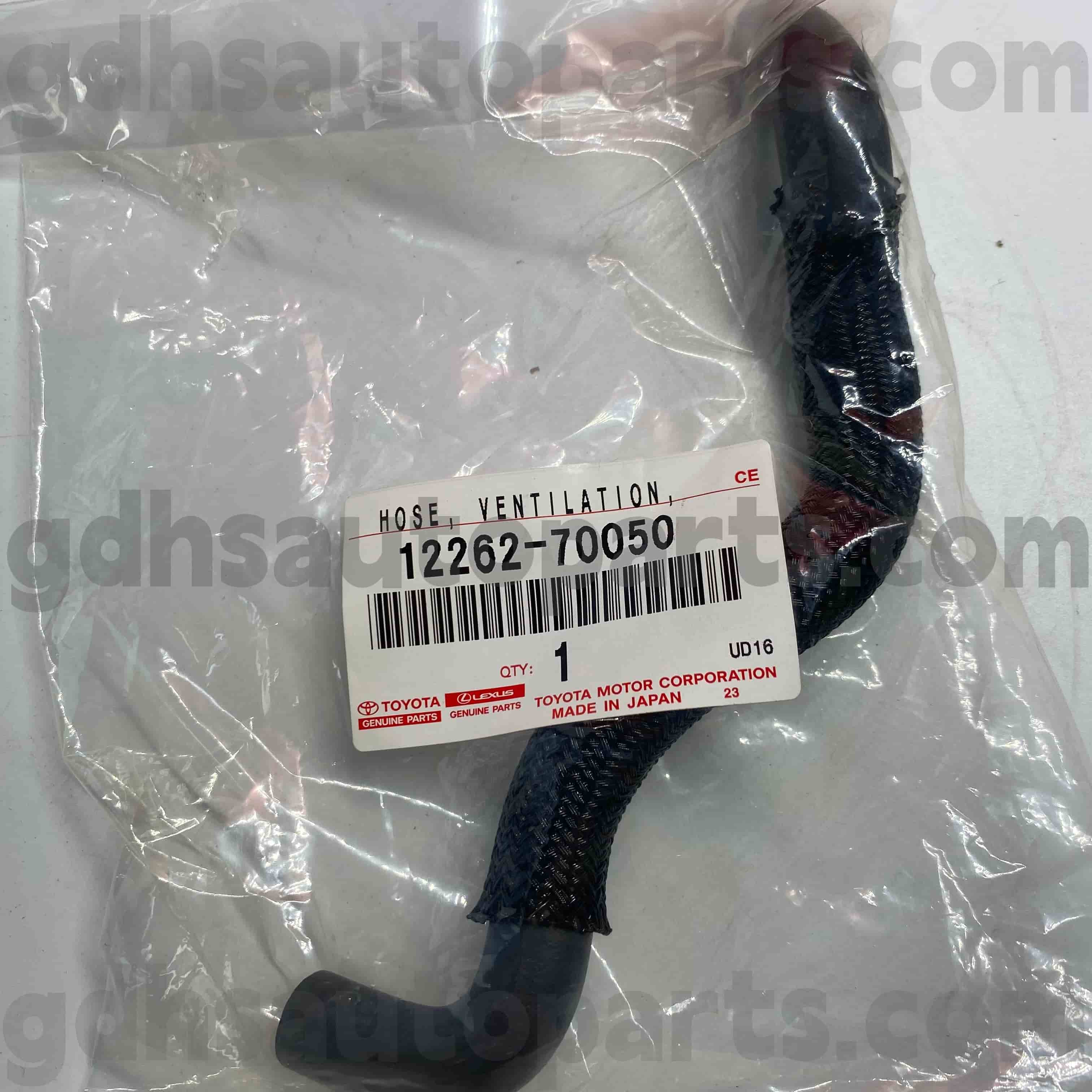 12262-70050 Toyota Alat Ganti Tulen Injap PCV untuk CRSTA, CROWN COMFORT, LEXUS IS200/300 Chassis NO.1GFE..GX11#..GD,IR