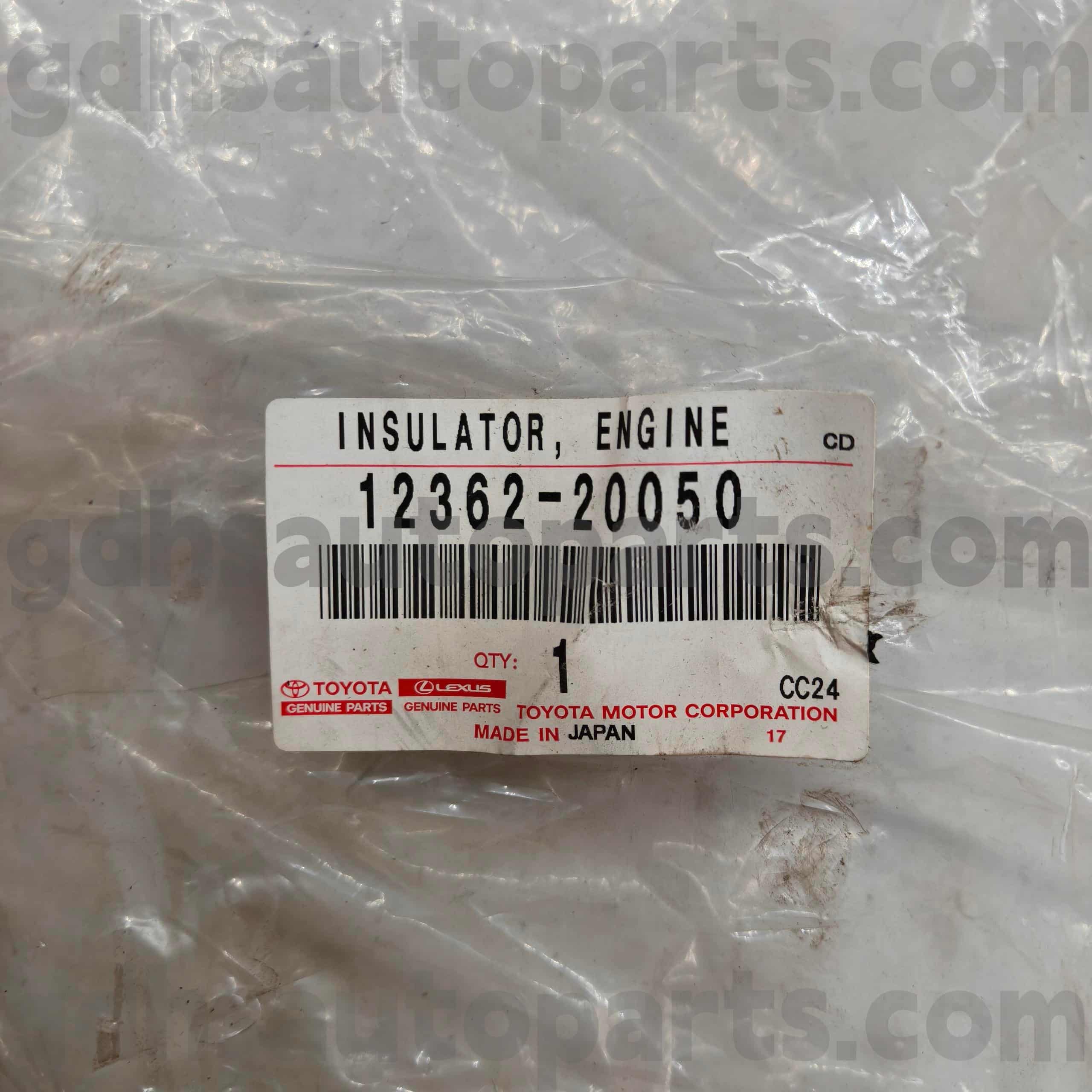 12362-20050 Pemasangan Enjin Alat Ganti Tulen Toyota untuk HARRIER, KLUGER L/V, LEXUS RX300/330/350 Casis NO.MCU35