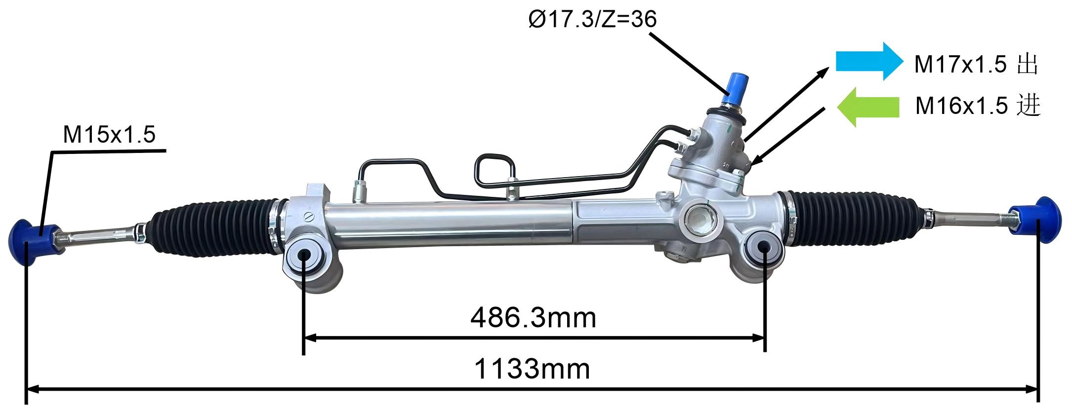 44200-06280 Gear Stereng Automotif