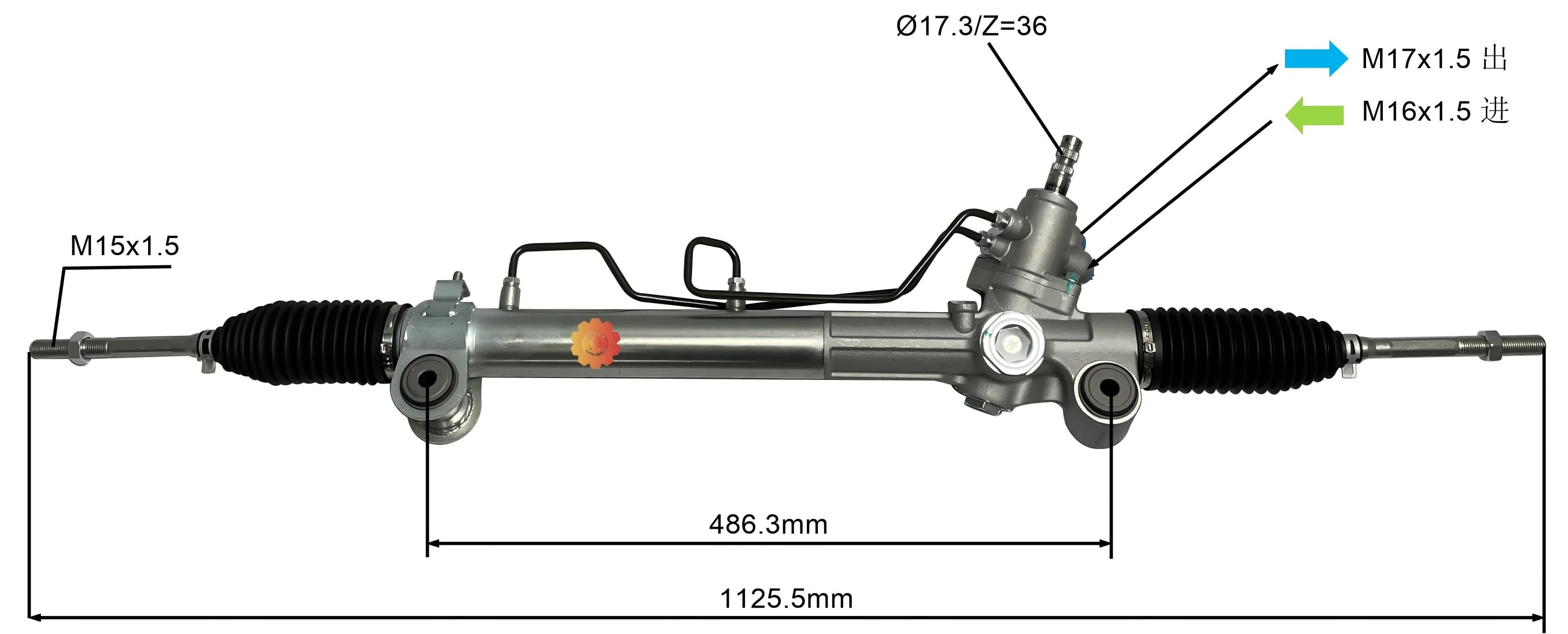 44200-33380 Gear Stereng Automotif