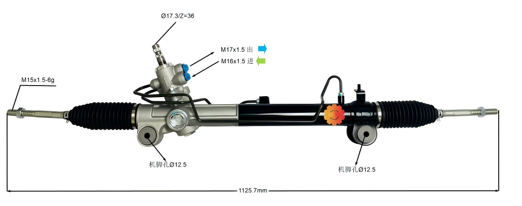44200-48090 Gear Stereng Automotif