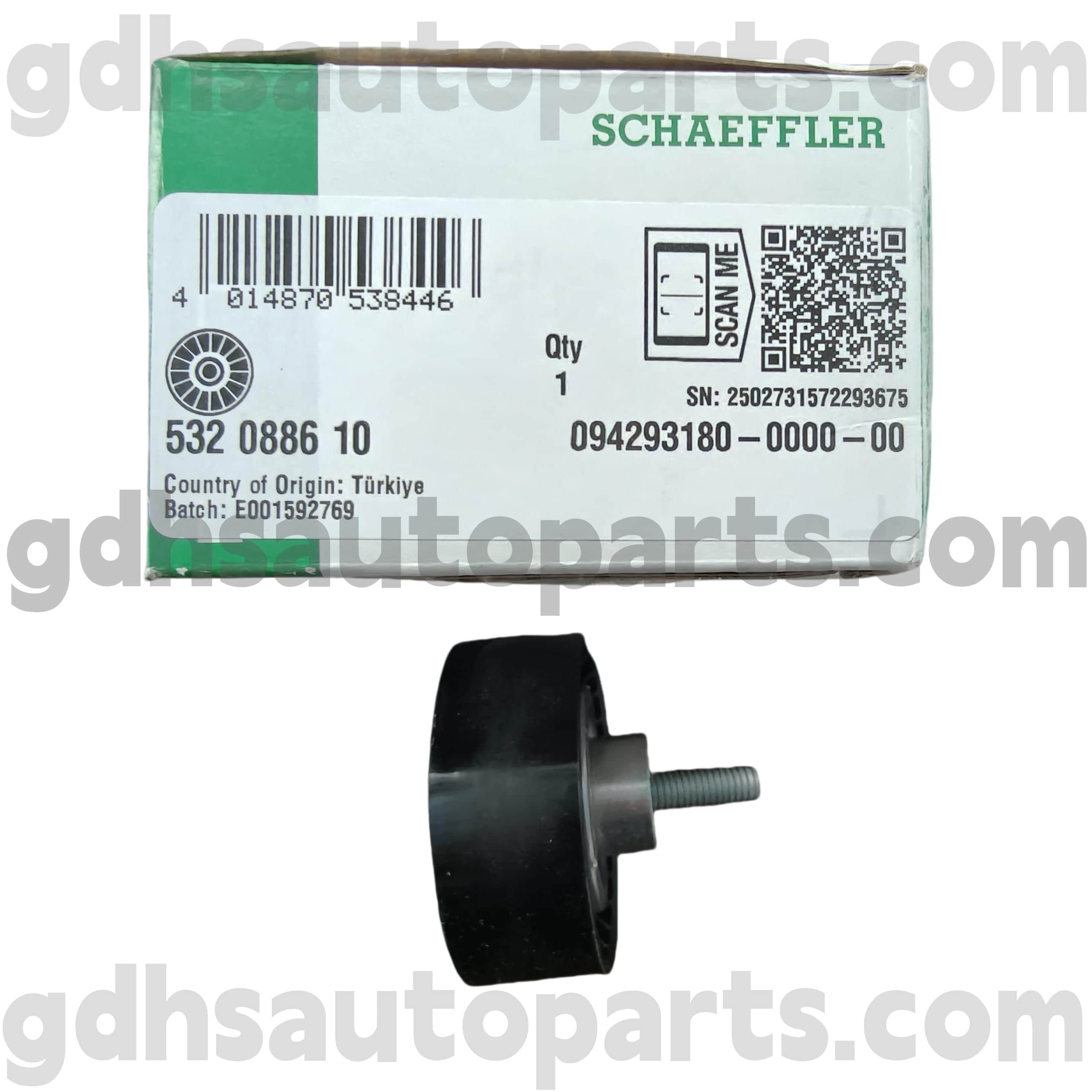 5320886100 Schaeffler Ina Timing Belt Pulley untuk Range Rover, Range Rover Sport, Land Rover Discovery 4 OE No.LR073726
