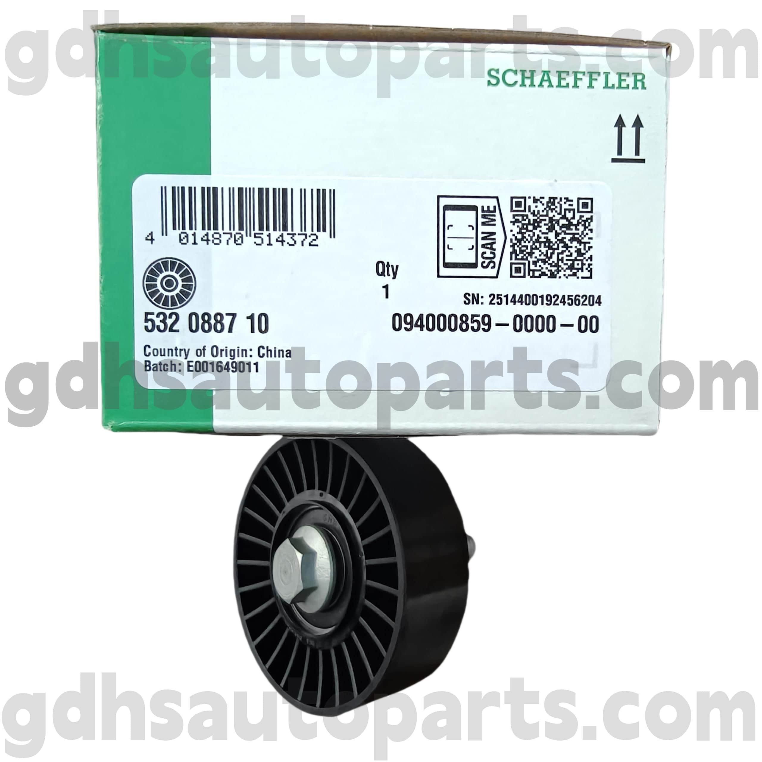 5320887100 Schaeffler Ina Timing Belt Pulley untuk Range Rover Velar, New Range Rover Evoque, Range Rover Evoque OE No.LR071758