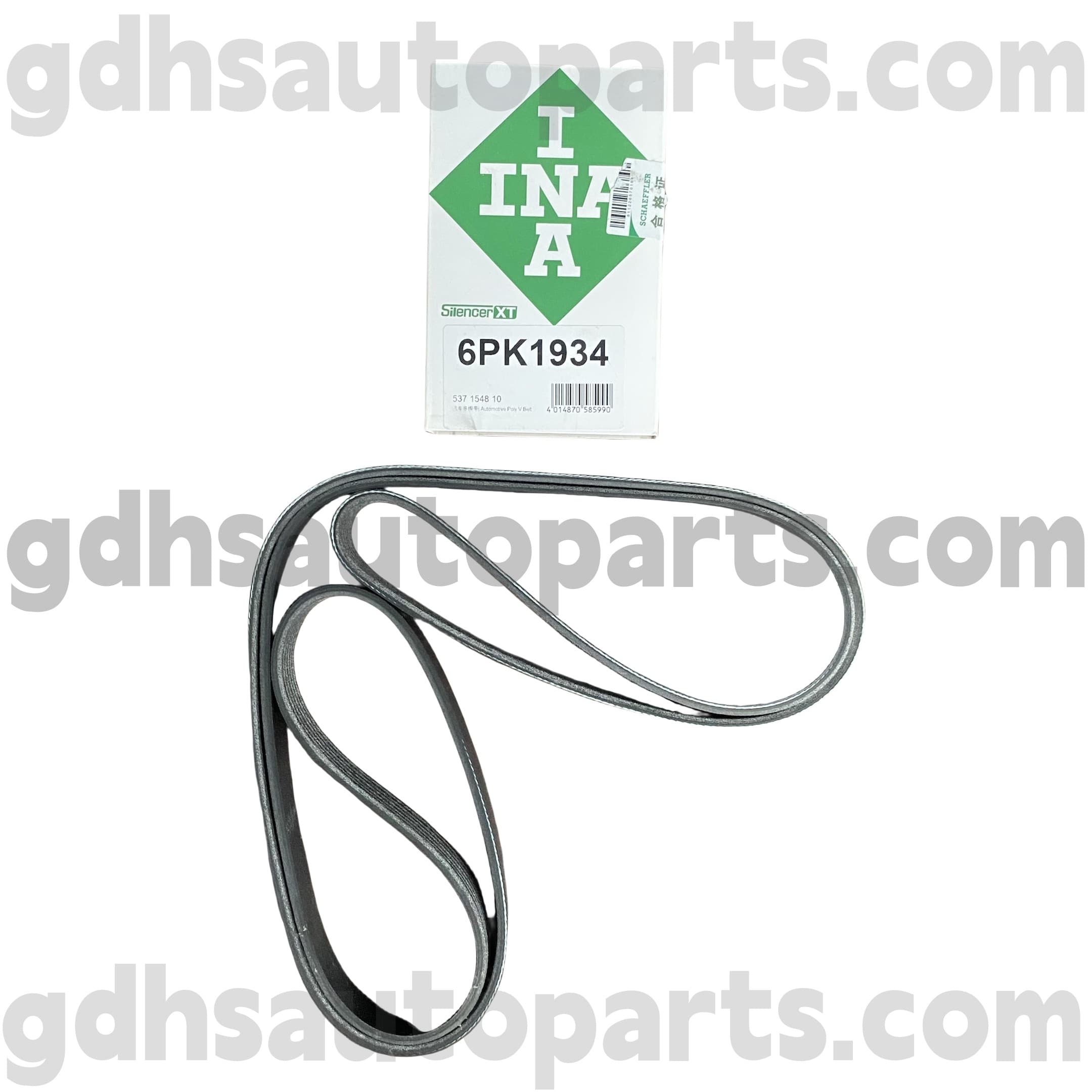 5371548100 Schaeffler Ina Drive Belt untuk Range Rover, Range Rover Sport, Range Rover Evoque, Range Rover Velar OE No.LR079263