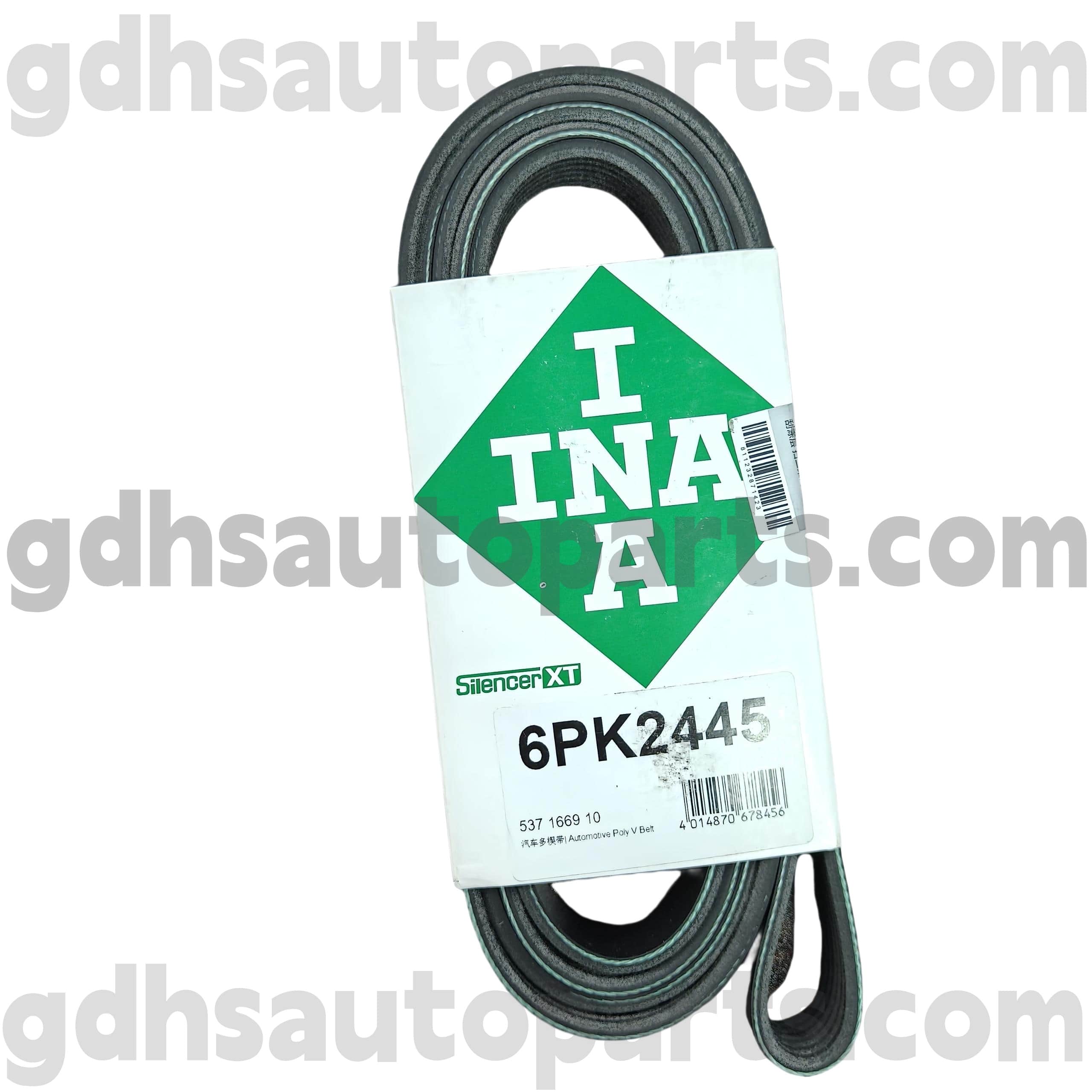 5371669100 Schaeffler Ina Drive Belt untuk Range Rover, Range Rover Sport Oe No. LR035542