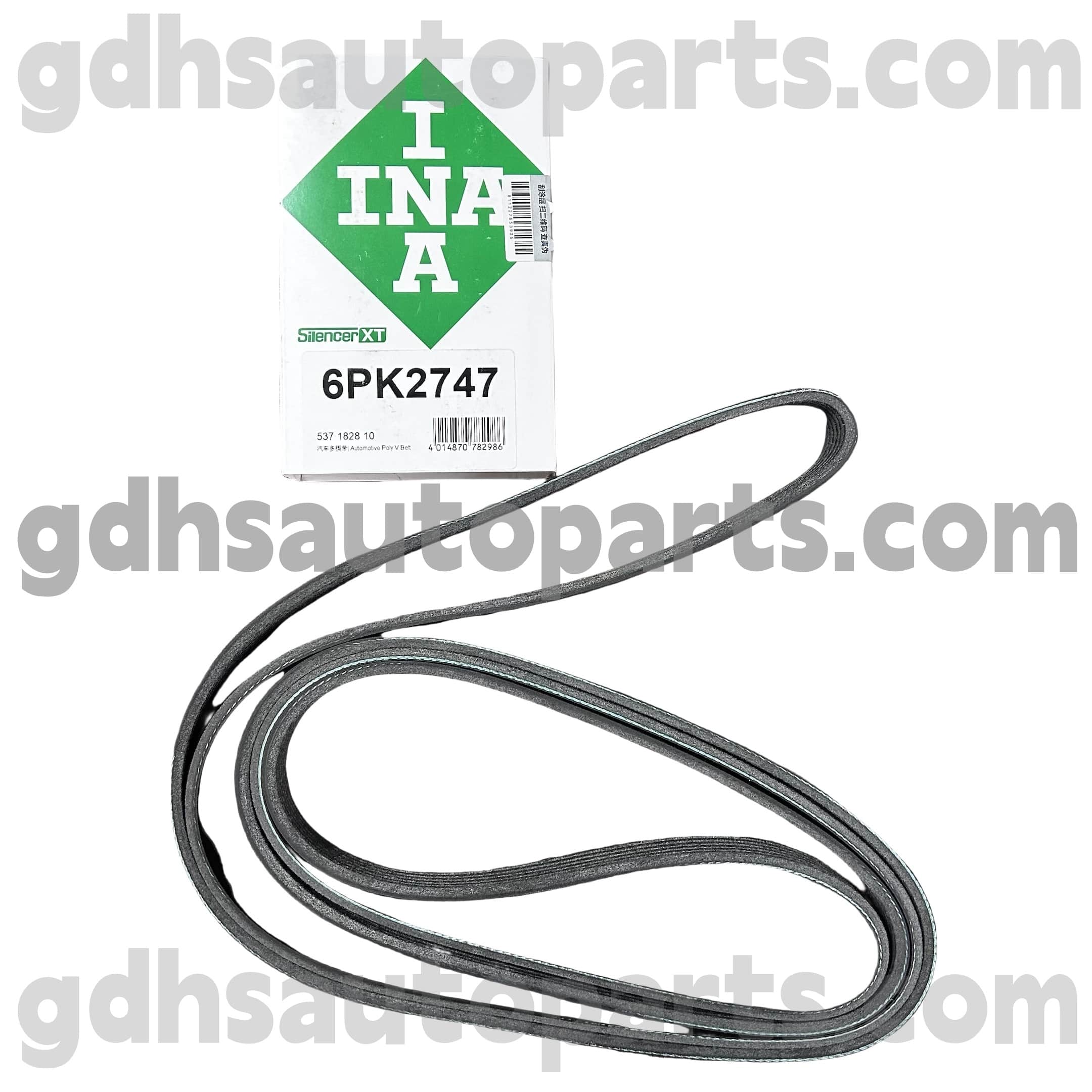 5371828100 Schaeffler Ina Drive Belt untuk Jaguar XJ, Jaguar XF, S-Type OE no. C2C28085