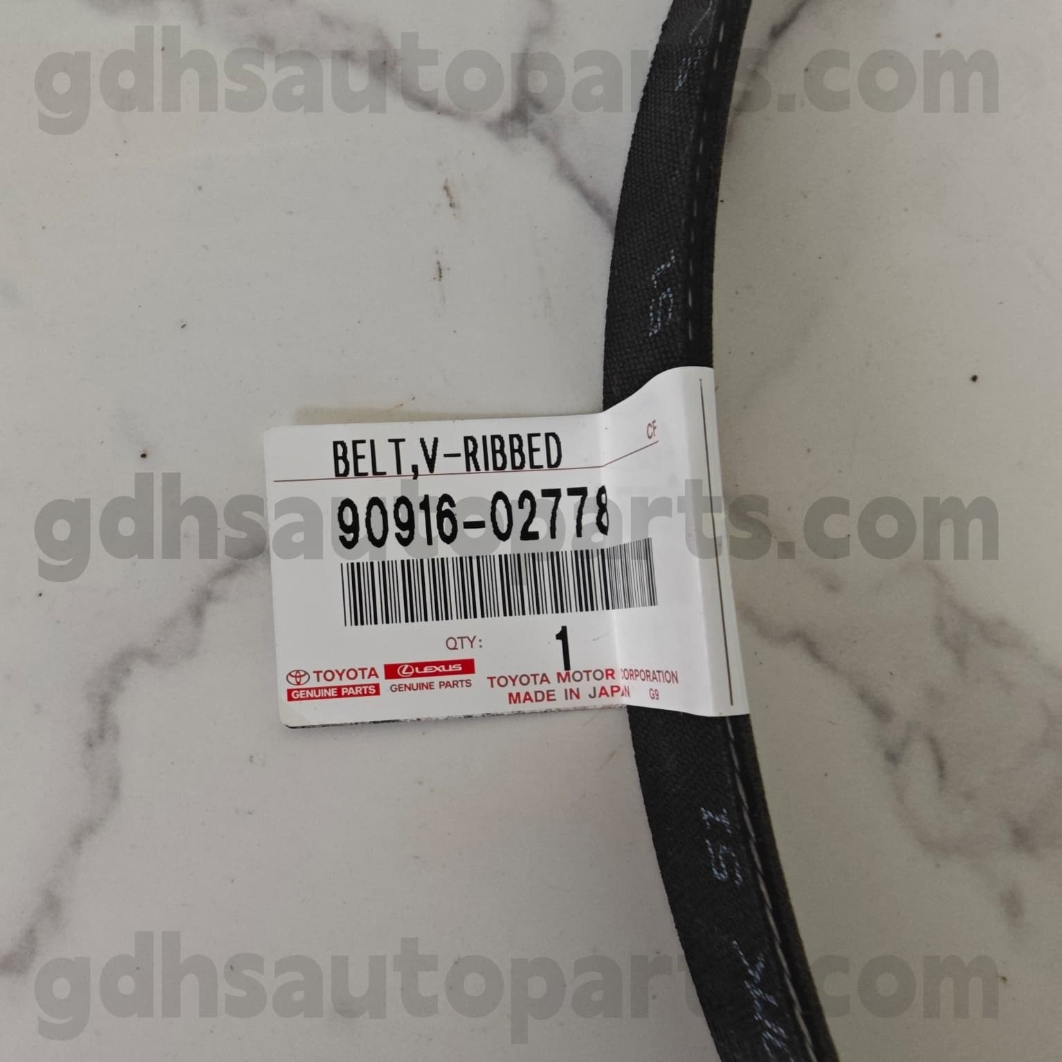 90916-02778 Toyota Bahagian Jalur Tulen untuk RAV4 、 Camry/Hybrid Chassis no. A25afks..axaa54..eur