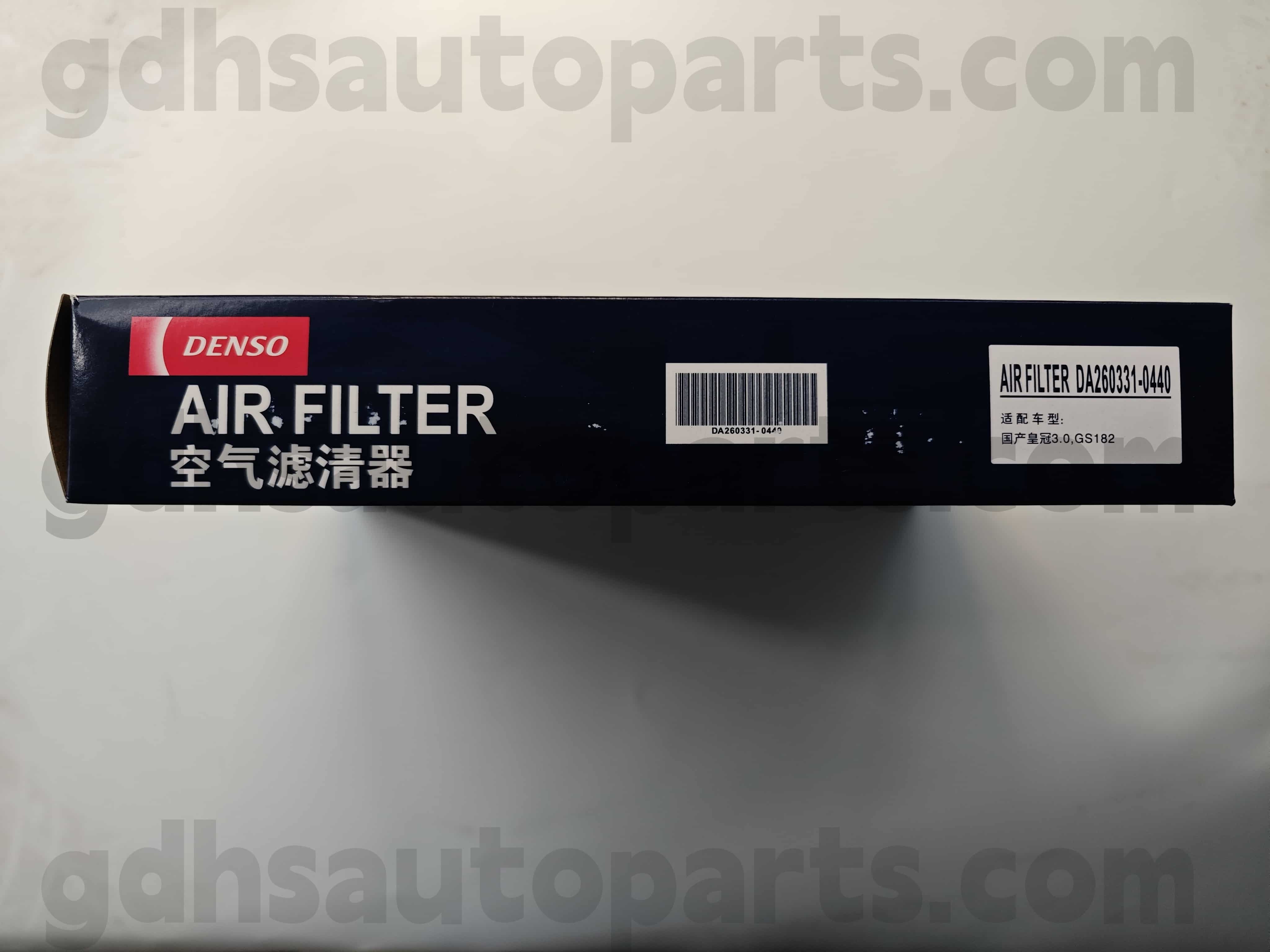 DA260331-0440 TOYOTA Bahagian Tulen Penapis Udara Untuk Crown Chassis no. 3grfe, 5grfe..grs18# oe no. 17801-0p020