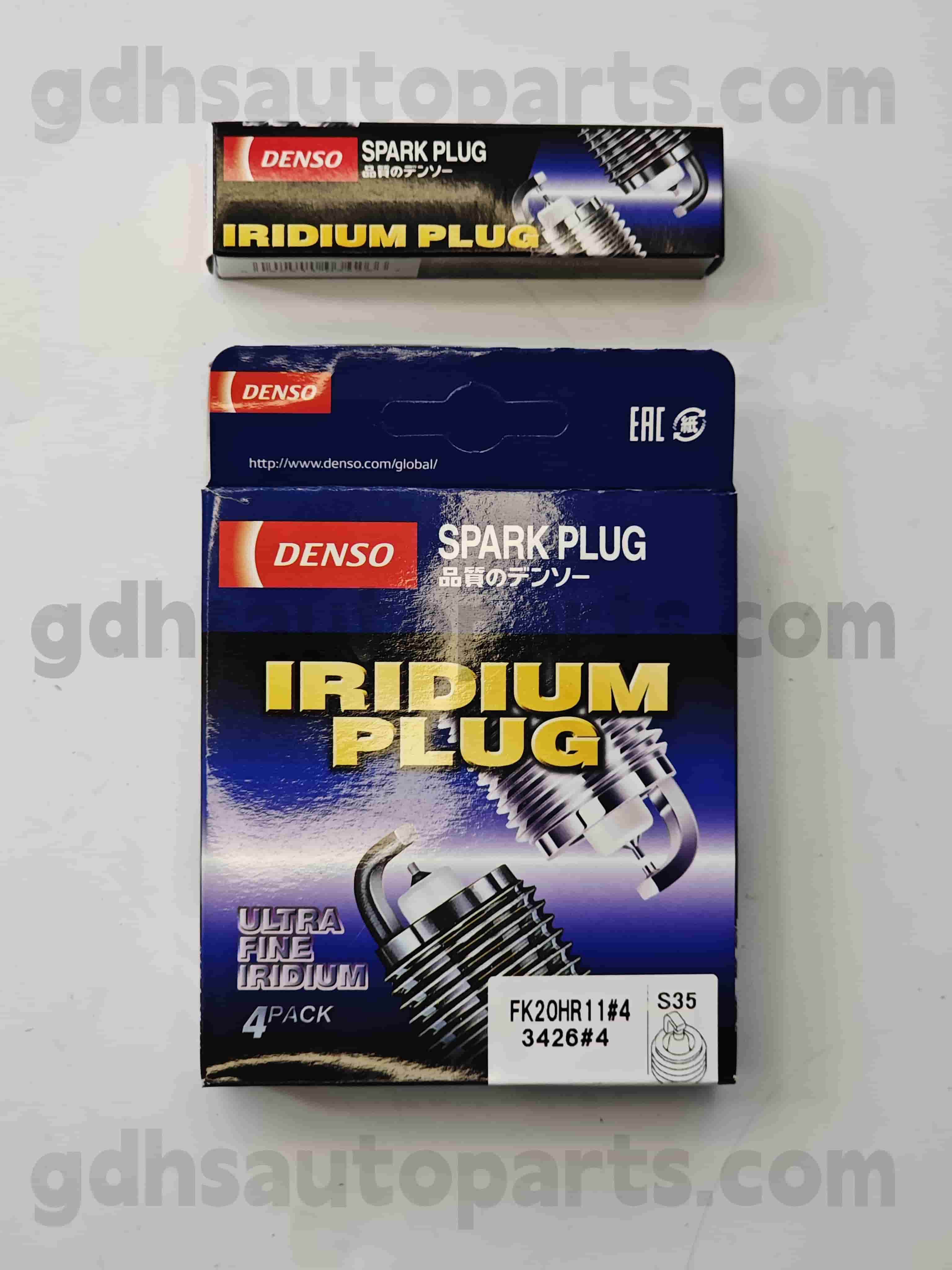 FK20HR11 TOYOTA BAHAGIAN TUJUH PLUG PLUG UNTUK LEXUS ES2 ##/350/300H 、 VENZA 、 RAV4 、 SIENNA 、 REIZ 、 PREVIA/TARAGO CHASSIS NO. 1NZFE..NCP11#.. CBU OE NO. 90919-01247