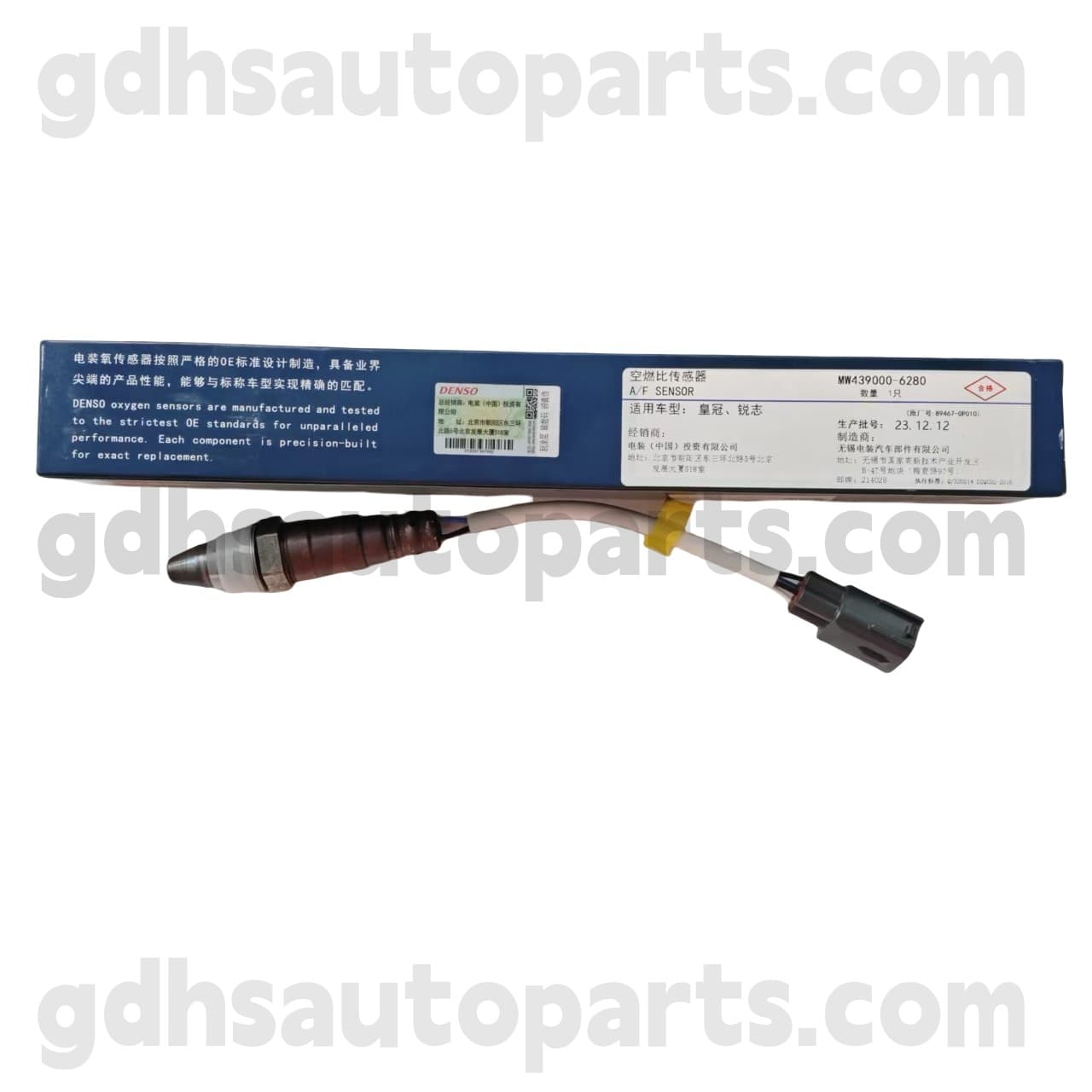 MW439000-6280 TOYOTA BAHAGIAN TUJUH SENSOR OKYGEN DARIPADA UNTUK REIZ 、 CHASSIS CHASSIS NO. GRS218 OE NO. 89467-0p010